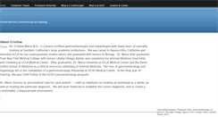 Desktop Screenshot of drcristinawiese.com